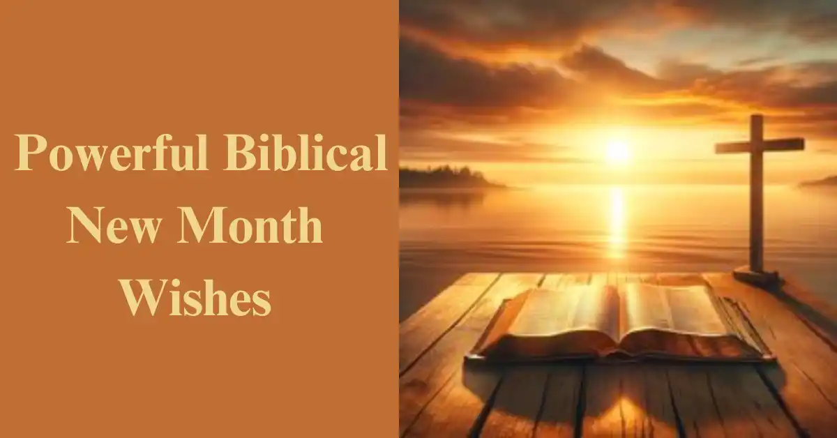 Biblical New Month Wishes and Prayers