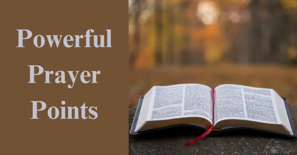 Powerful Prayer Points To Begin A New Month