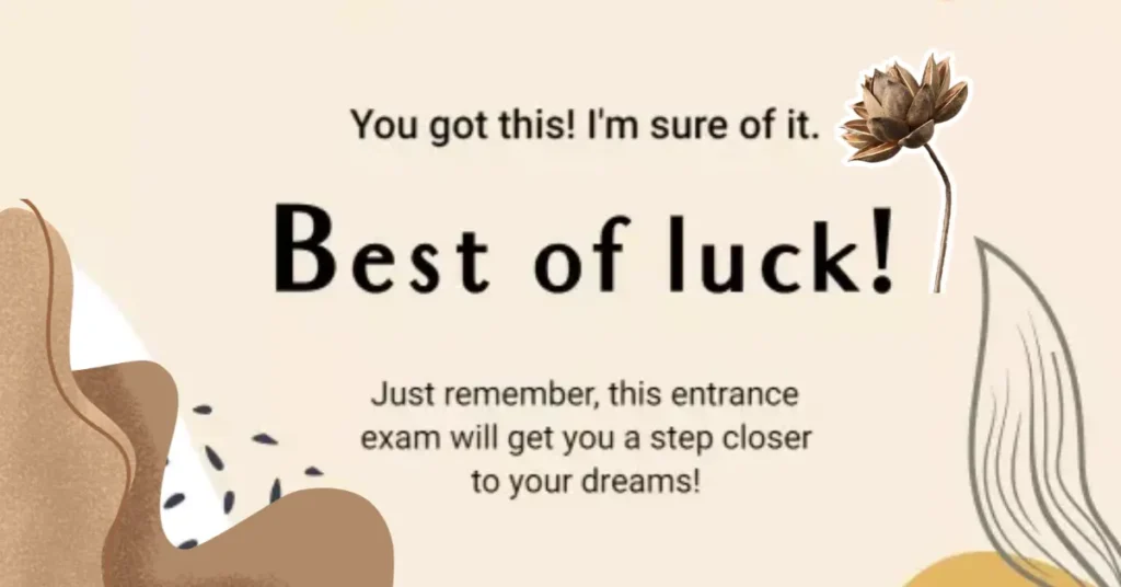 Short Good Luck Wishes / Messages For Exam To My Boyfriend / Girlfriend