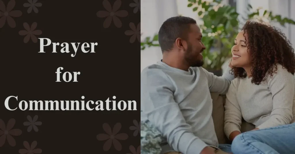 2. Prayer for Communication