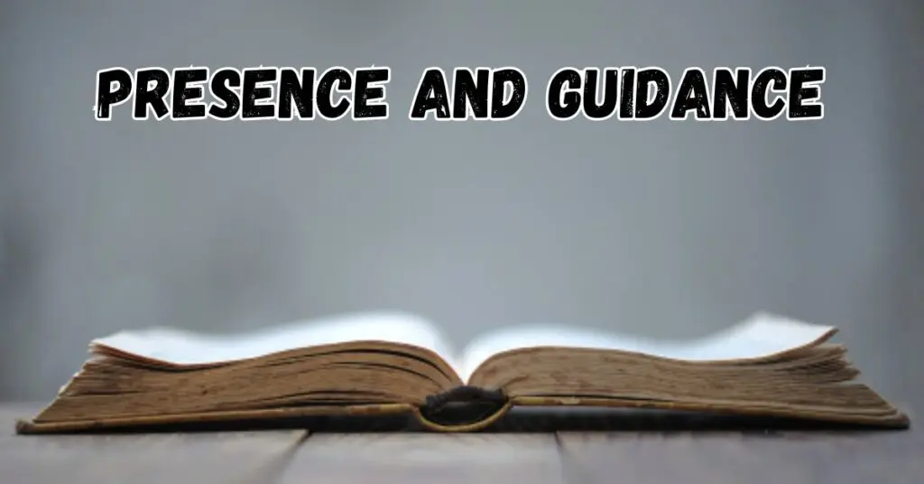 Bible Verses: Presence and Guidance