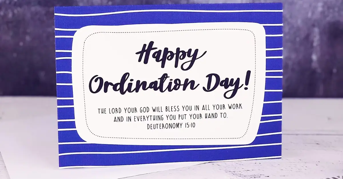 Congratulatory Happy Ordination Day Wishes Quotes For Priest, Pastor and Deacon