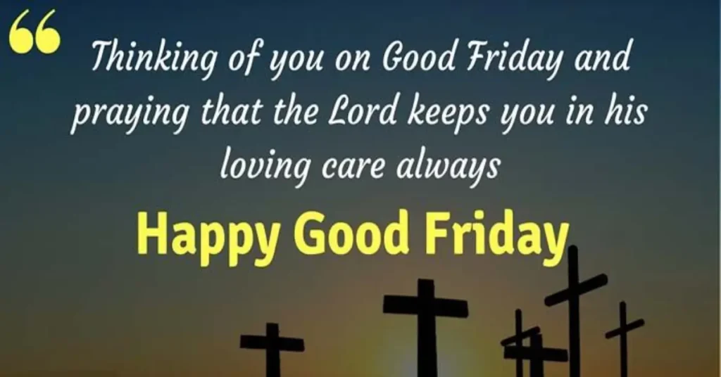 Good Friday Wishes To Friends