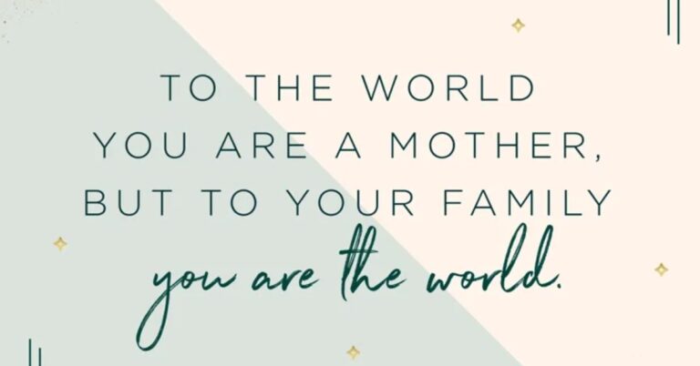 Heart-Touching Mother's Day Quotes
