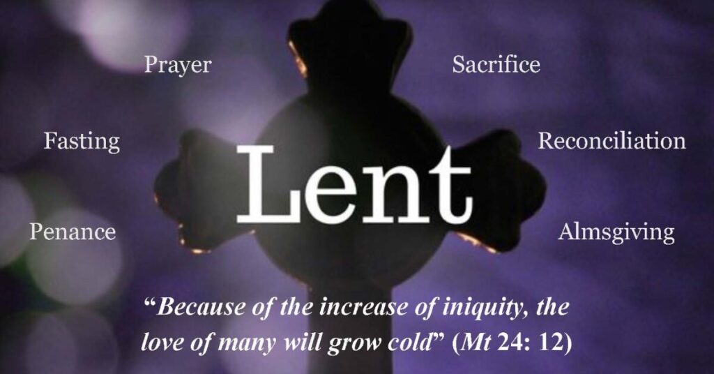 Lent Prayers Catholic