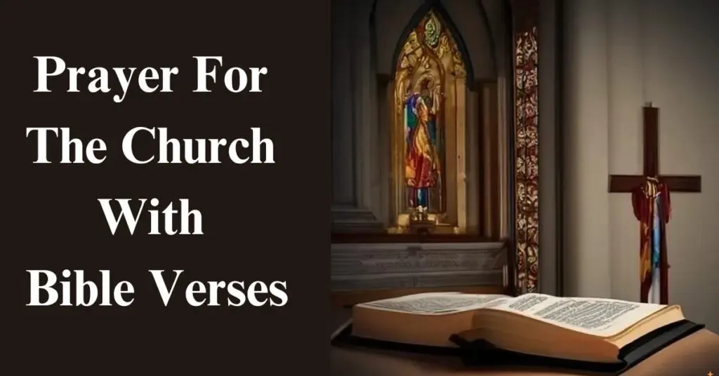 Short Prayer For The Church With Bible Verses