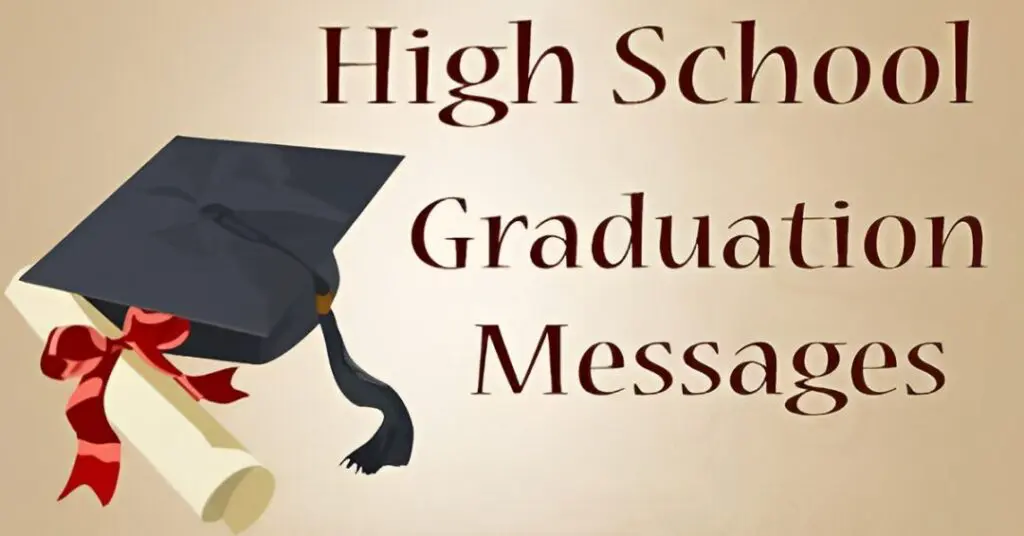 High School Graduation Messages