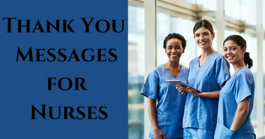 Thank You Messages for Nurses