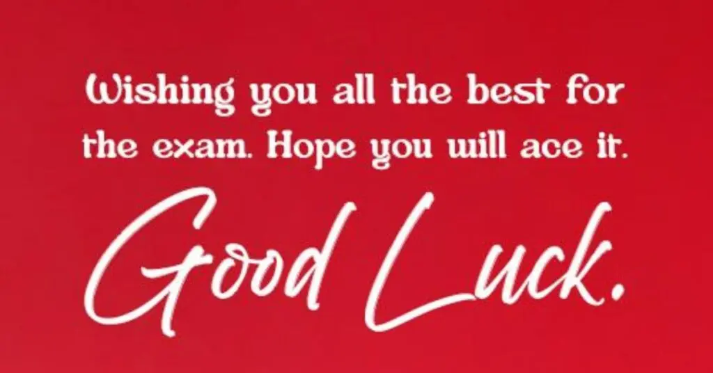 Best Wishes For Exam For Students