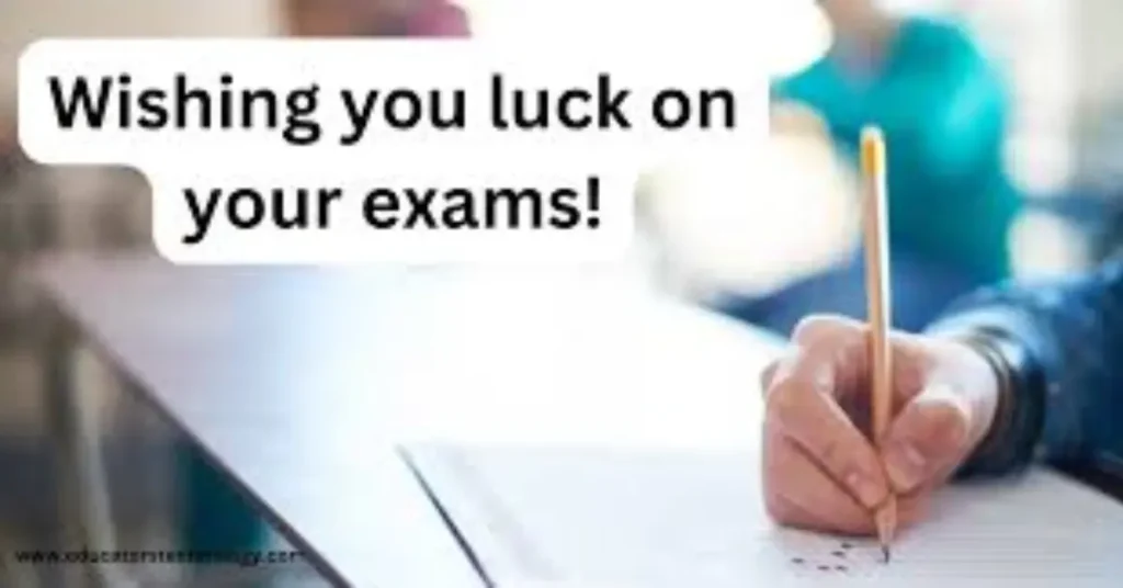 Exam Success Wishes And Prayers