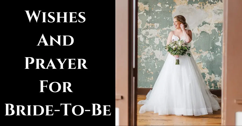 Wishes And Prayer For Bride-To-Be