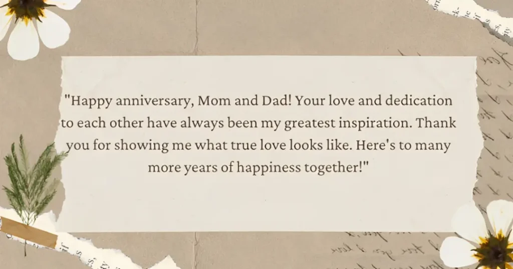 100 Heart Touching Anniversary Wishes For Parents From Children