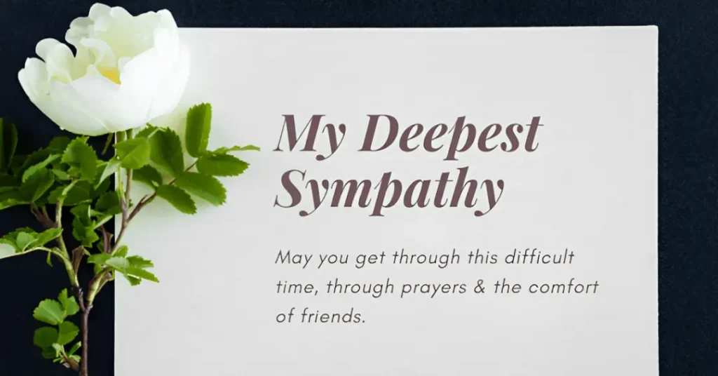 Comforting Short Condolence Message For Loss Of Father/Mother