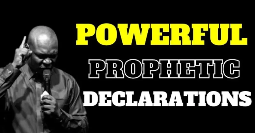 Powerful Prophetic Declaration During Difficult Times