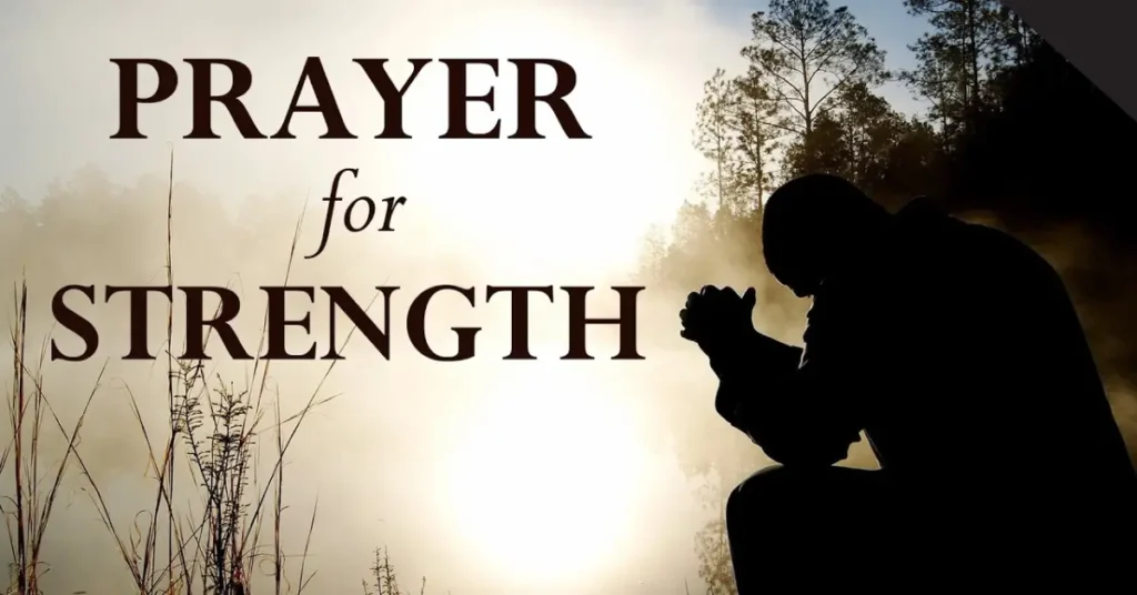 Short Prayer For Strength During Difficult Times