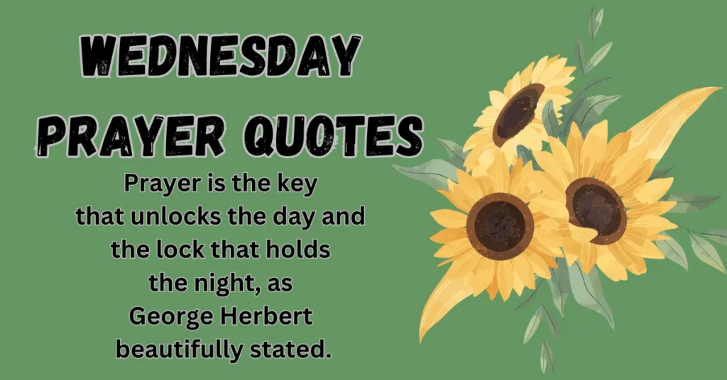 Wednesday Prayer Quotes